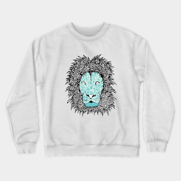 Lion Crewneck Sweatshirt by HayleyLaurenDesign